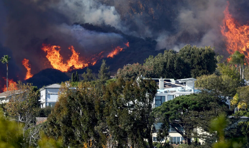 Palisades Fire in Los Angeles